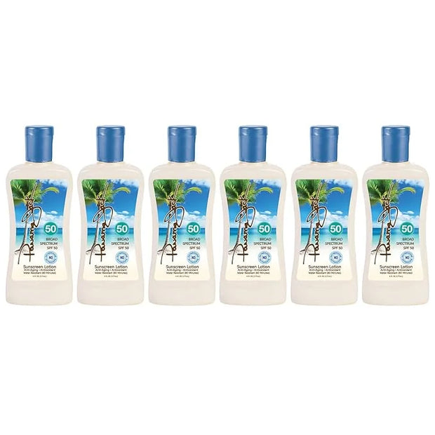 Panama Jack Sunscreen Suntan Lotion - SPF 50, Broad Spectrum UVA/UVB Protection, PABA, Paraben, Gluten & Cruelty Free, 6 F...
