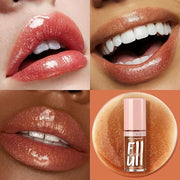 2PC Lip Glow Oil Hydrating 6 Colors, Moisturizing Glow