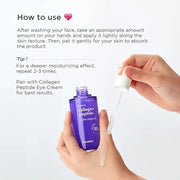 Hanskin Collagen Peptide Duo: Hydra Ampoule + Eye Cream for Firming, Wrinkle Care, and Deep Hydration - Product Image