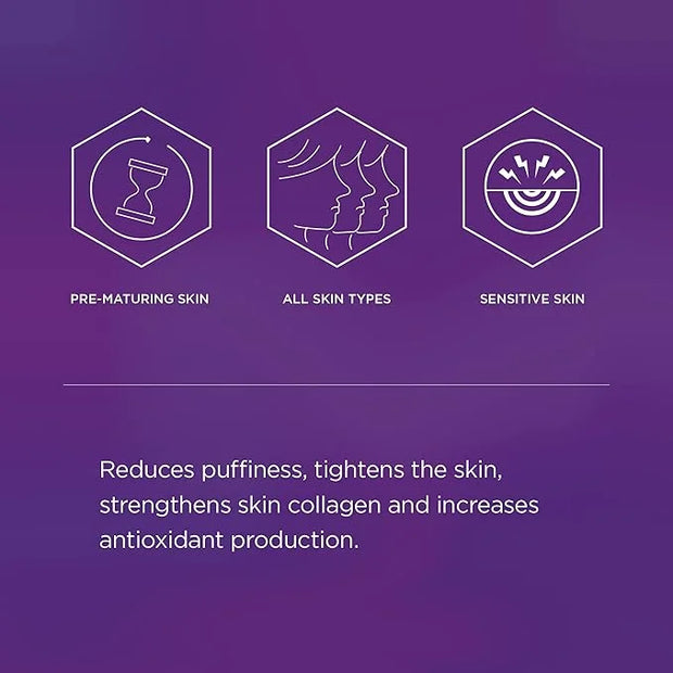 Hey Honey Open Your Eyes Lifting Eye Serum | Under Eye Cream for Dark Circles & Puffiness | Around The Eyes Hydration | Su...