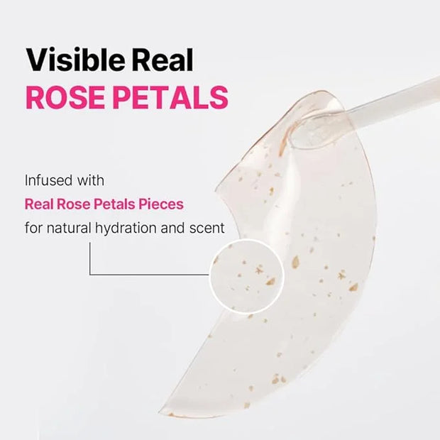 ISOI Blemish Care Eye & Wrinkle Patch, Hyaluronic Acid Eye Masks for Hydration & Firming with Bulgarian Rose Oil, Targeted...