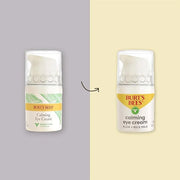 Burt's Bees Calming Eye Cream With Aloe and Rice Milk, Moisturizes Without Causing Redness or Irritation, 98.7 Percent Nat...
