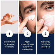 Under Eye Cream for Puffiness and Bags Under Eyes, Eye Bags Treatment for Men & Women - Anti Wrinkle Cream for Dark Circle...
