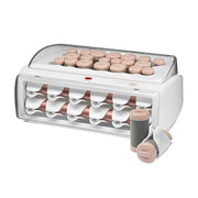 INFINITIPRO BY CONAIR Ceramic Flocked - Hot Rollers for Long, Medium, and All Hair - Hair Curler - Hair Roller Clips Inclu...
