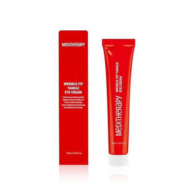 MEDITHERAPY Wrinkle-fit Tangle Eye Cream(Refill), Protein Collagen Eye Cream for Pufiness, Under-eye Bags, Dark Circles, U...