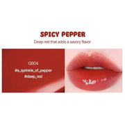Glow Bokki Glossy Lip Tint, Korean Beauty (GB04 Spicy Pepper, 4.1 grams) - Product Image