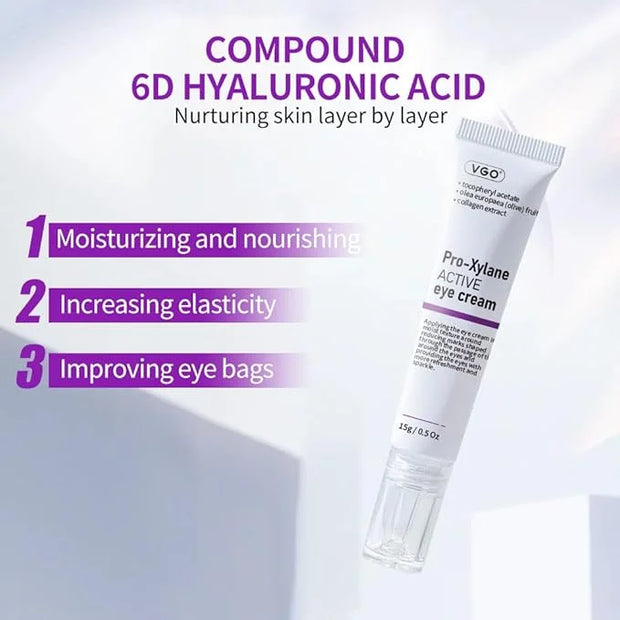 VGO Snail Mucin 92% Moisturizer 1.76 Fl Oz + Eye Cream for Dark Circles and Puffiness 0.5 Fl Oz - Product Image