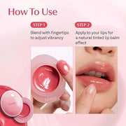 HINCE Raw Glow Dewy Ball - Tinted Lip Balm, Jelly Gloss Glow, Shine and Hydration, Lip & Blush Multiuse, Vegan, 0.12 oz. (...