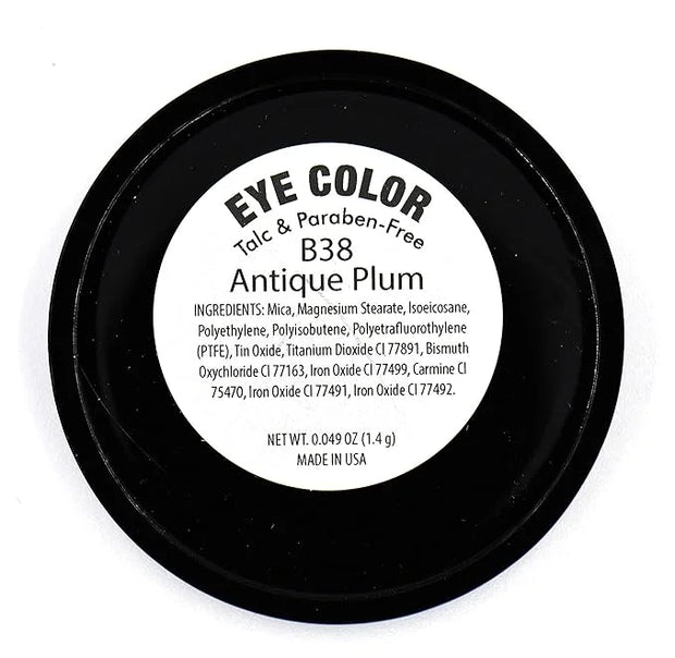 Antique Plum Light Purple Lavender Shimmer Pressed Powder Single Vegan Eyeshadow; Talc, Paraben & Cruelty Free - Product I...