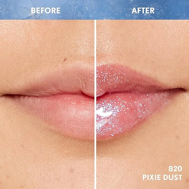 Covergirl Clean Fresh Yummy Plumper Lip Gloss, 820 Pixie Dust, Plumper, Shiny, Vegan Formula, Easy to Apply, Minty Flavor,...