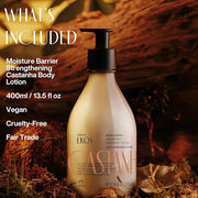 natura - Ekos Castanha (Brazil Nut) Renourishing Body Lotion - Anti-Dryness - Deep Skin Hydration Moisturizer - Vegan Skin...