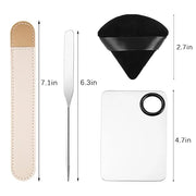 Korean Picasso Makeup Spatula Palette Set and Powder