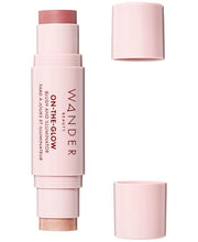 Wander Beauty On-the-Glow Blush and Illuminator - Bare/Nude Glow - 7-in-1 Hydrating Cream Blush & Highlighting Stick - Sti...