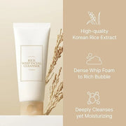 I'm From Rice Whip Facial Cleanser Set - Travel Kit With Face Wash 5.07 fl oz & Toner 1.01 fl oz, Low-pH Rice Water Cleans...