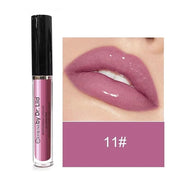 Vegan Moisturizing, Long Lasting Lip Gloss - Satin & Glitter - Allergen Free for Sensitive Skin - Burgundy Pink by Dr. Lii...