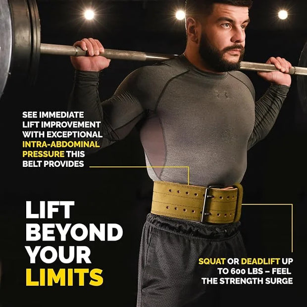 5mm Premium Weight Lifting Belt - 100% Genuine - Product Image