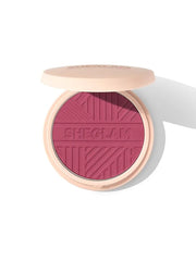 SHEGLAM Divine Flush Matte Blush Powder - Highly Pigmented, Non-Fading, Long Lasting Glowing Lightweight Natural Face Make...