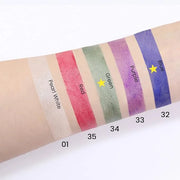 Kaely 2Pcs Cream Eyeshadow Sticks Set for Eyes Waterproof,Blue Shimmer & Green Shimmer Matte Eye shadow Stick Pencil Pen B...