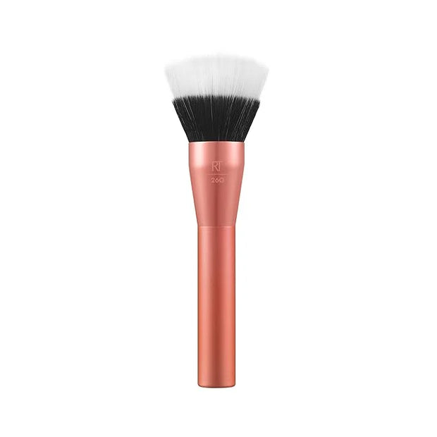 Real Techniques Extra Big Stippling Brush, Large Makeup Brush for Liquid & Cream Foundation, BB/CC Cream, Skin Tints, XL O...