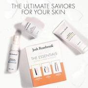 Josh Rosebrook The Essentials Kit - Cleanse, Tone & Hydrate Skincare Set | Complete Moisture Cleanse 1 oz, Daily Acid Tone...