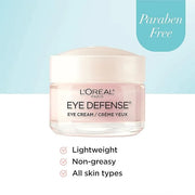 L'Oreal Paris Collagen Face Moisturizer Day and Night Cream, 1.7 oz + Dermo-Expertise Eye Defense Eye Cream, 0.5 oz - Prod...