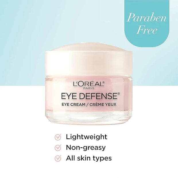 L'Oreal Paris Collagen Face Moisturizer Day and Night Cream, 1.7 oz + Dermo-Expertise Eye Defense Eye Cream, 0.5 oz - Prod...