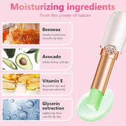 evpct 2Pcs Aloe Vera Tinted Lip Balms PH Lip Color Changing Lipstick Balm Stain Gift Set Queen for Women Girls Korean Mood...
