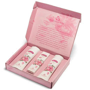 Bulgarian Rose Oil Moisturizing Body Care 3 Piece Gift Set - Natural Rose Body Lotion, Natural Rose Body Wash, Natural Ros...