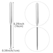 6 Pack Stainless Steel Makeup Spatula Foundation Liquid