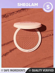 SHEGLAM Divine Flush Matte Blush Powder Highly Pigmented Non-Fading Long Lasting Glowing Lightweight Natural Blush Face Ma...