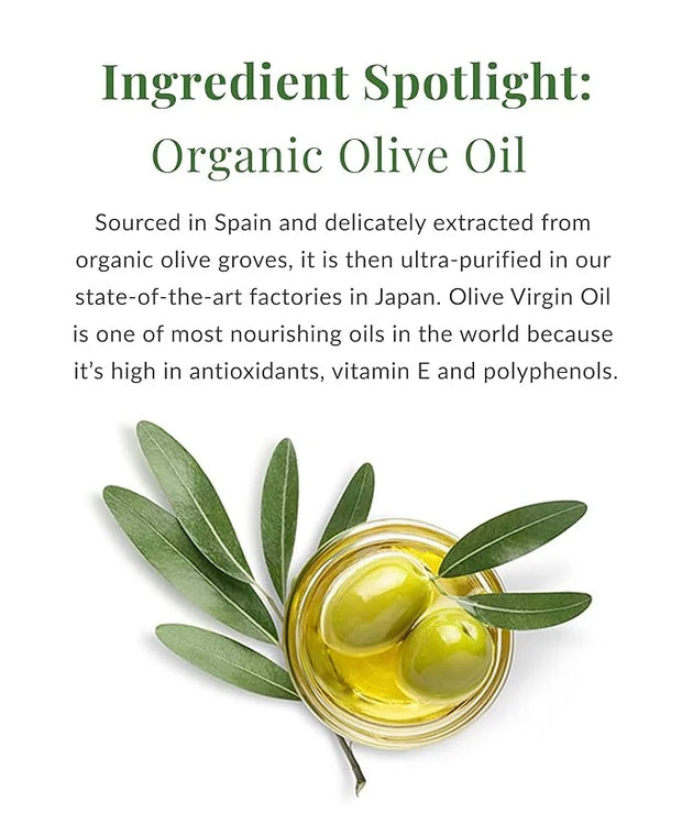 DHC Olive Virgin Oil Essential Cream, Moisturizer, Hydrating, Promotes Skin Elasticity, Radiant, Fragrance and Colorant Fr...