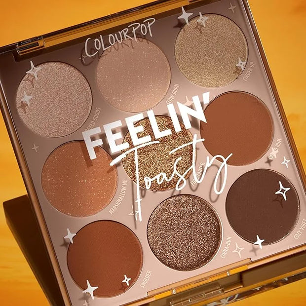 ColourPop Eyeshadow Palette - Eye Makeup Palette with Matte, Metallic, Matte Sparkle & Glitter Finishes - High-Pigment Eye...