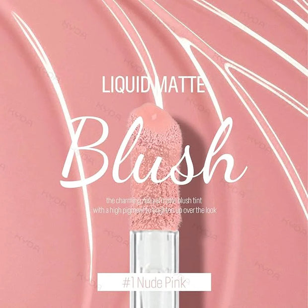 KYDA Liquid Blush, Matte Tinted for Cheeks, Lasting Dewy Finish, High Pigment Soft Creamy Blush, Blendable Lightweight Cov...