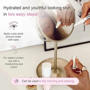 Illuminating Eye Cream - Anti-Aging, Hydrating & Brightening Treatment with Hyaluronic Acid, Vitamin C, and Essential Oils...