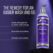 The Mane Choice The Alpha Easy On The Curls Hydration Curly Hair Conditioner, Nourishing Detangling Conditioner Enriched w...