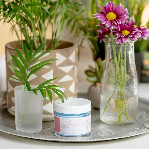TZOL’SKIN - Youth Igniter Eye Gel - For Tired Eyes - Reduces Look of Puffiness, Fatigue & Dark Circles - Hydrating & Smoot...