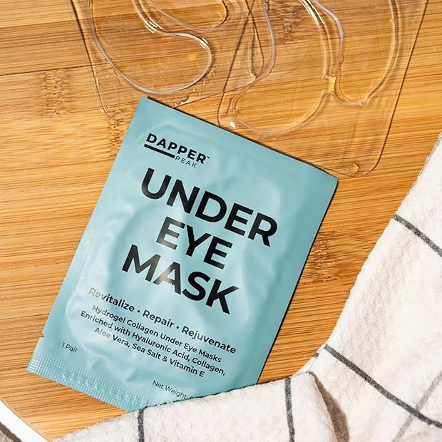 Under Eye Patches - 6 pairs| Hydrating Hydrogel Under Eye Mask/ Collagen Eye Patches, Hydrolyzed Marine Collagen, Vitamin ...