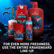 Old Spice Aluminum Free Deodorant for Men, 24/7 Odor Protection, 24/7 Freshness & Lasting Scent, Goes on Clear, Krakengard...