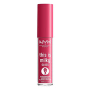 NYX PROFESSIONAL MAKEUP This Is Milky Gloss, Lip Gloss with 12 Hour Hydration, Vegan - Strawberry Horchata (Mauve Pink) - ...