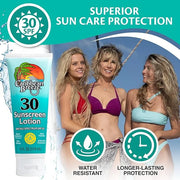 Reef Friendly Sunscreen SPF 30 Lotion, Mango Lime Scent Body Sunscreen Lotion, Rich in Anti Oxidants, Water Resistant Up t...