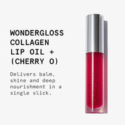 Beauty Pie Wondergloss Collagen Lip Oil + (Cherryo) – Hydrating, Plumping, Non-Sticky Gloss with Collagen AC Micro-Vectors...