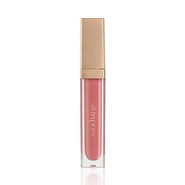 Sara Happ Pink Slip Luxe Gloss with Subtle Shimmer - High-Impact Shine & Long-Lasting Wear, Nourish, Hydrate, and Heal You...