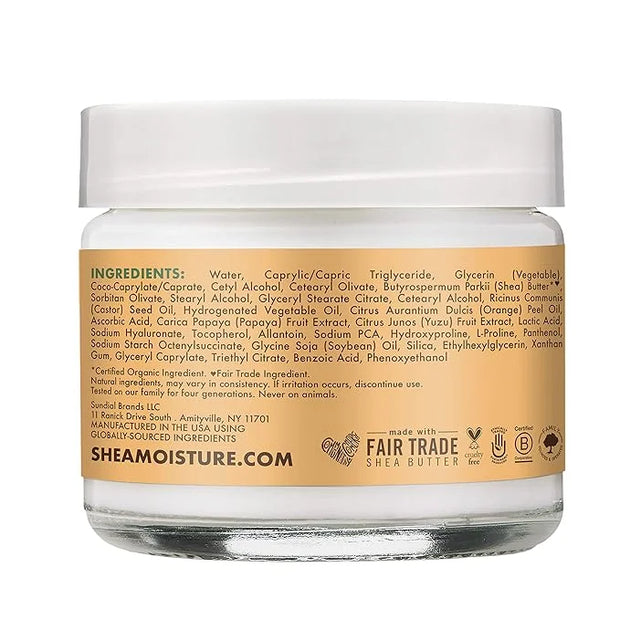 Sheamoisture Night Cream For Dull, Uneven Skin Papaya and Vitamin C Skin Care Moisturizer 2 oz - Product Image