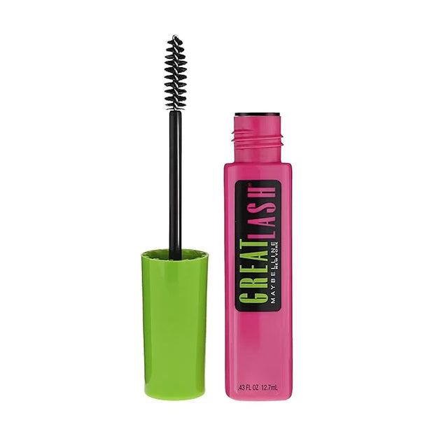 Maybelline Great Lash Washable Mascara Makeup, Volumizing Lash-Doubling Formula That Conditions As It Thickens, Brownish B...