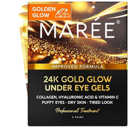 MAREE Eye Gels – Cooling Relief for Puffiness and Fine Lines – Refreshing Golden Glow Formula - Product Image