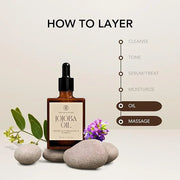 Gua Sha Facial Tools and Gua Sha Oil Skincare Gift Set - Gua Sha Set Consists of 100% Pure Jojoba Oil with Bakuchiol Serum...