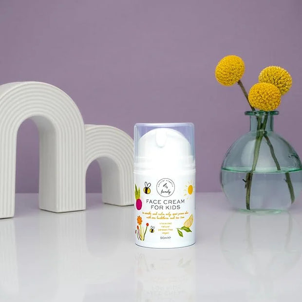 Award-Winning Kids Face Cream - Gentle & Calming Moisturizer with Natural Ingredients for Sensitive & All Skin Types - Fra...