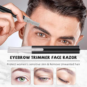 Chumia 2 Pcs Electric Eyebrow Trimmer Women Precision Face Razors Mini Shaver with Comb Christmas Women Gift Battery Opera...