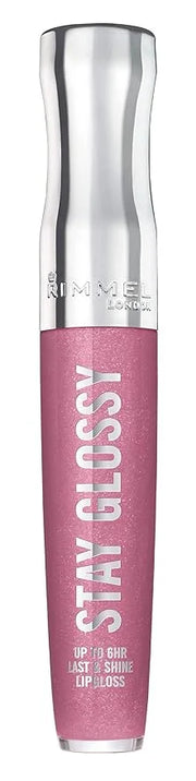 Rimmel Stay Glossy Lip Gloss Bundle - 030 Cake for Breakfast & 200 Tainted Love, .18oz Each - Product Image