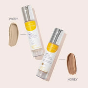 Santo Remedio, Piel Eterna, RADIANCE Silky Primer Mineral Sunscreen with SPF 42 (1.7 Fl Oz), Tinted Broad Spectrum Protect...